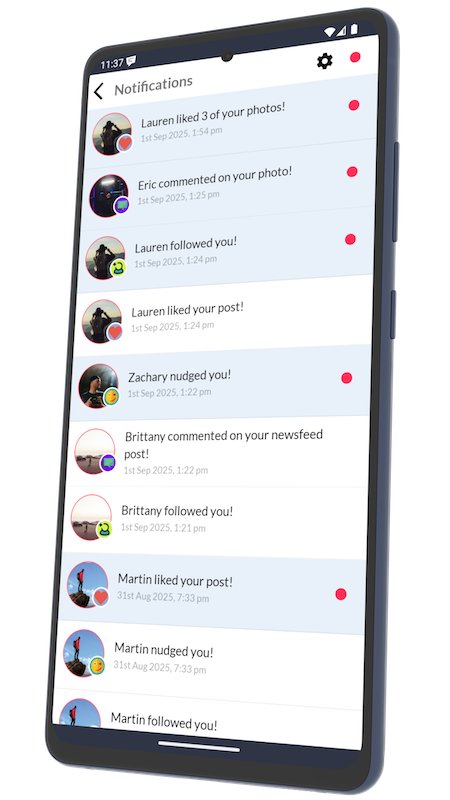 Hypefeed Notifications Screenshot